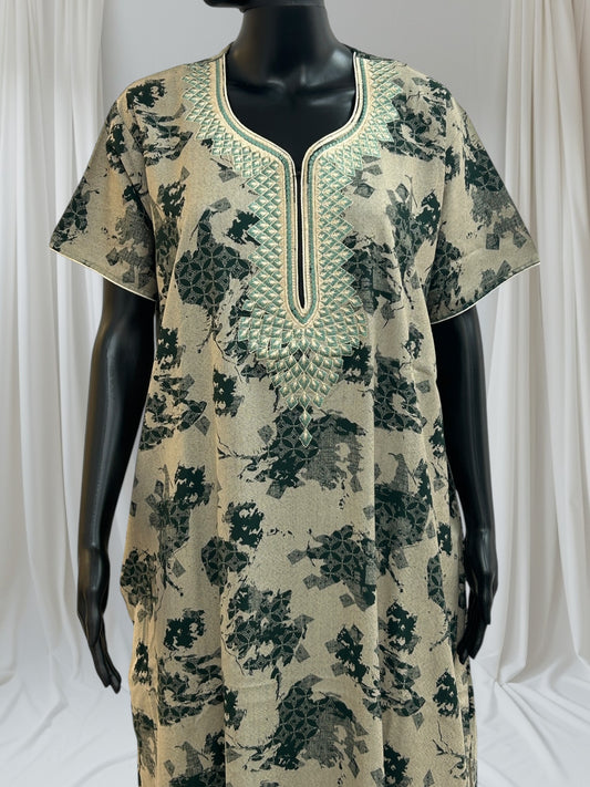 Rayon cotton nighty