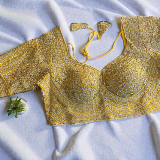 Party wear heavy work blouses