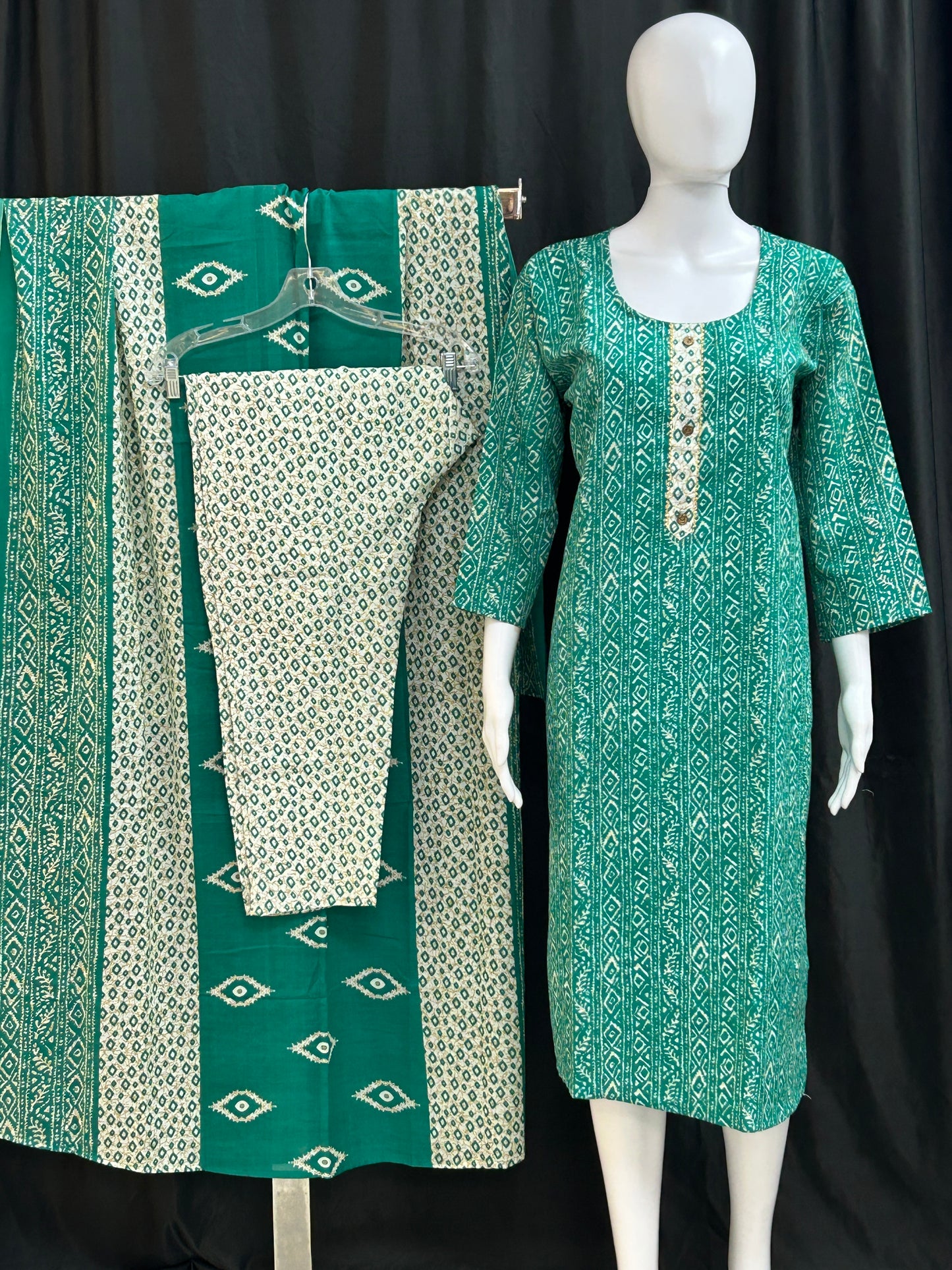 Cotton salwar suit / printed salwar suit