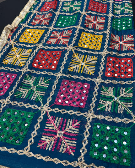 Embroidered phulkari dupatta