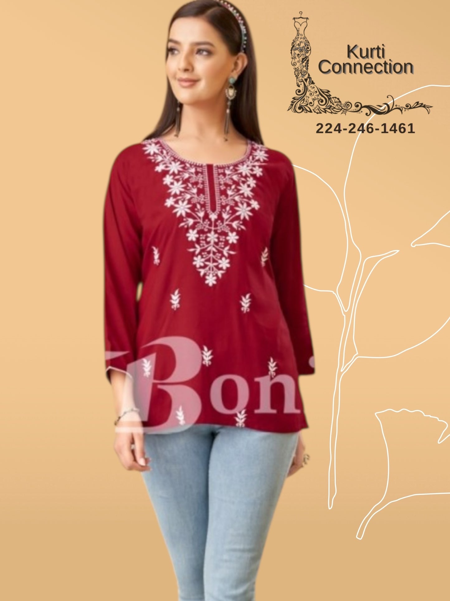 Aisha: short Kurti