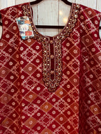 Banarasi salwar suit with heavy dupatta