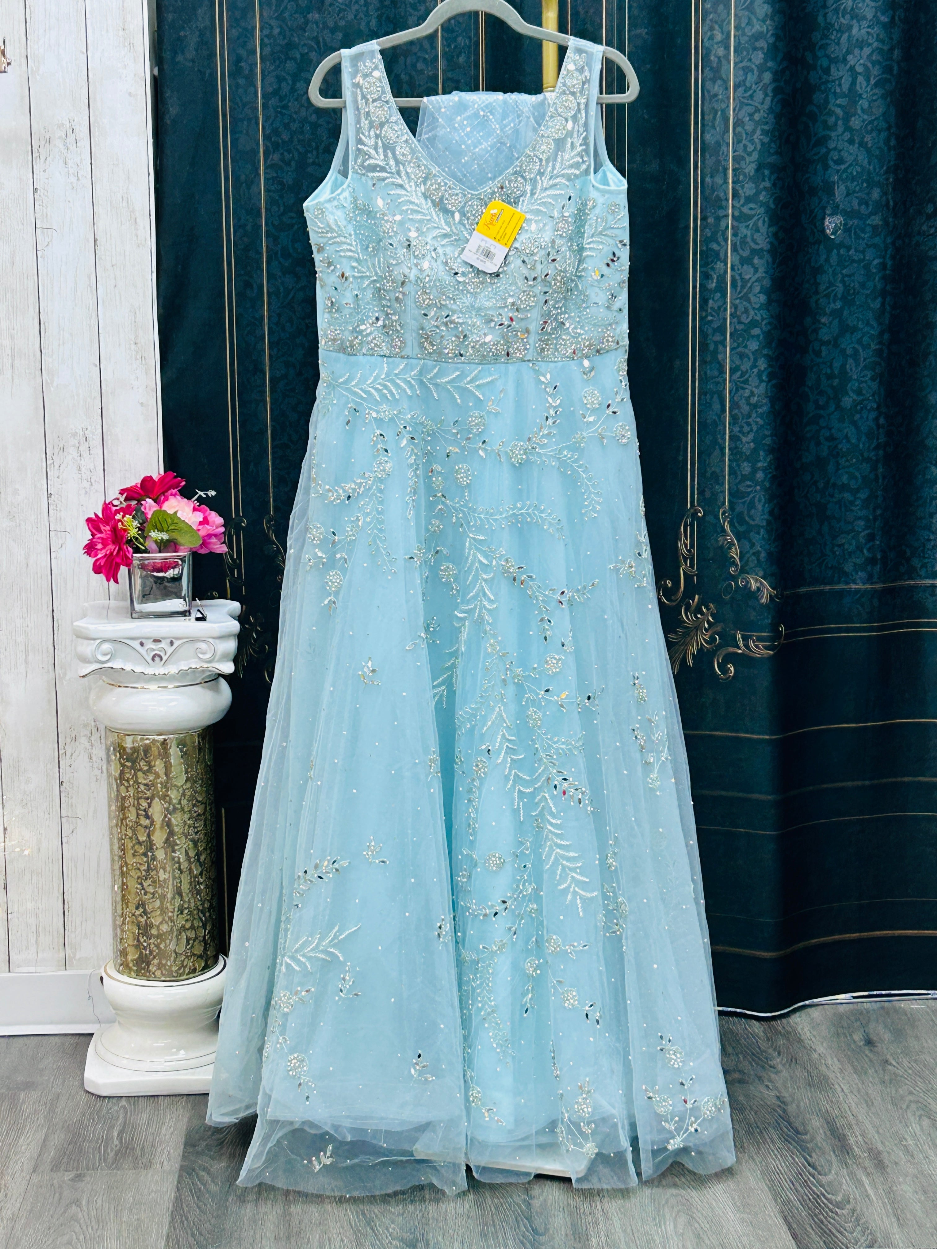 Party wear long gown : Indo western