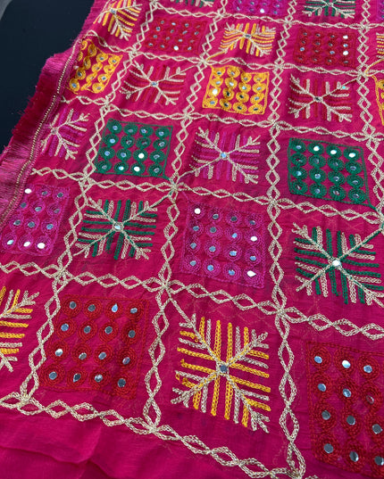Embroidered phulkari dupatta
