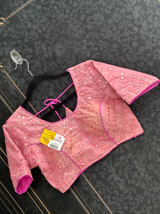 Mirror work blouse