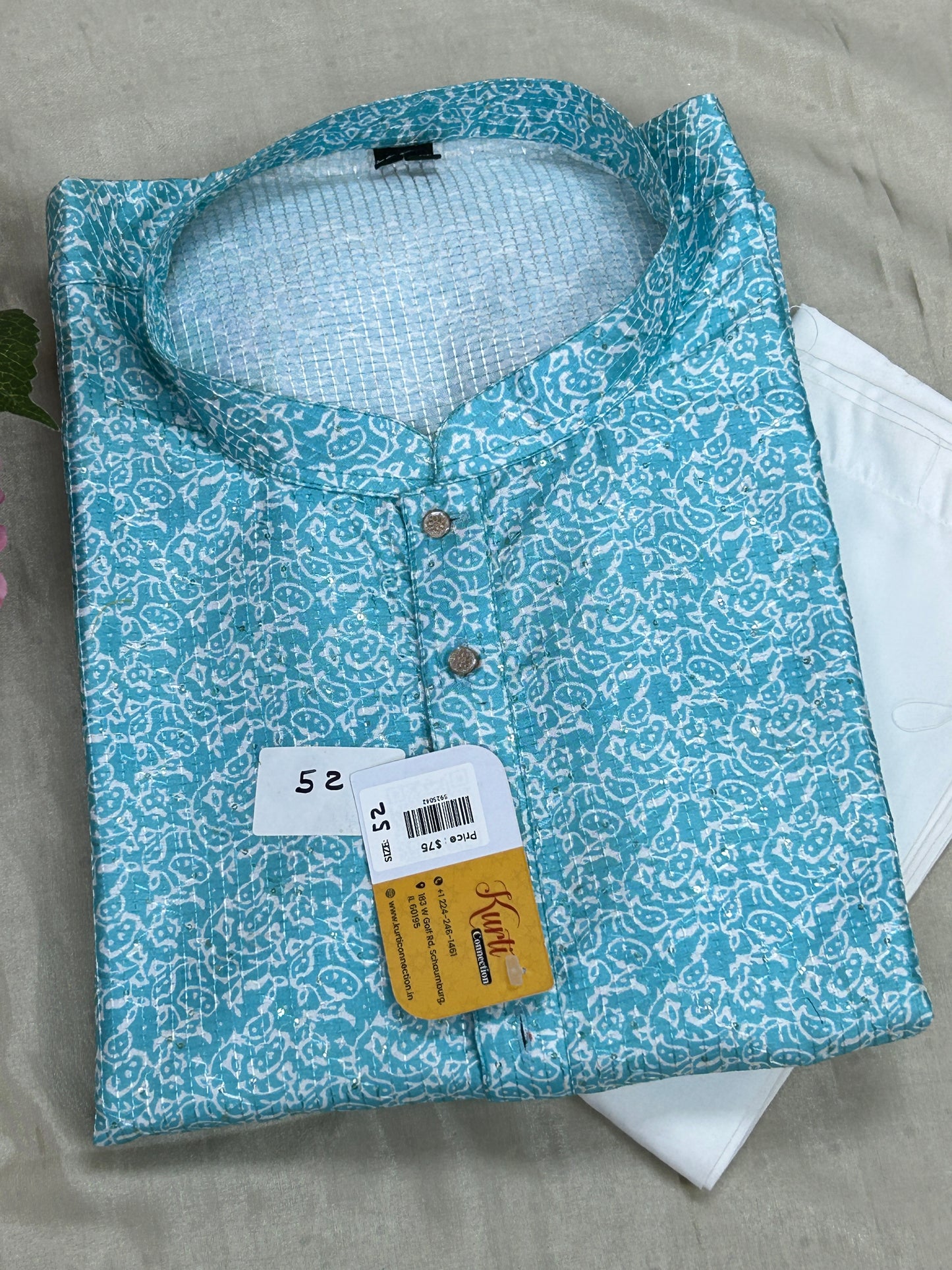 Plus size kurta set