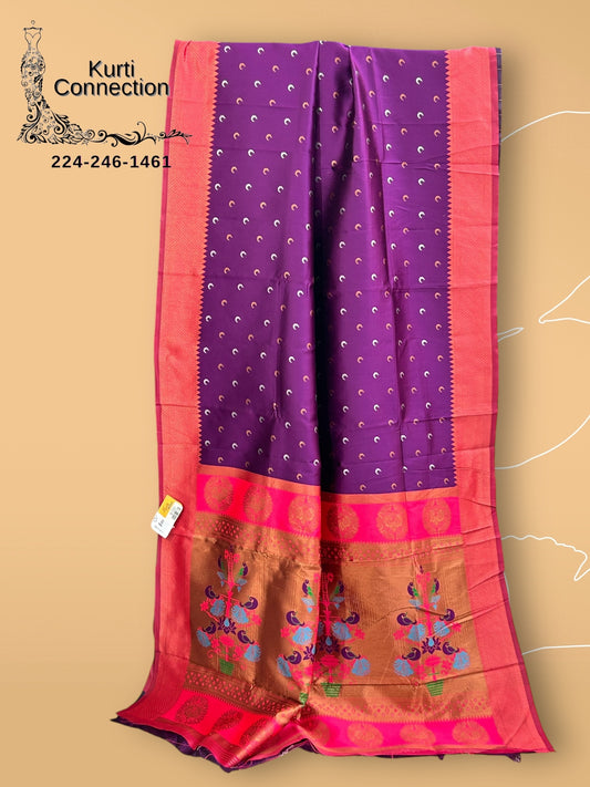 Art Silk Paithani Saree