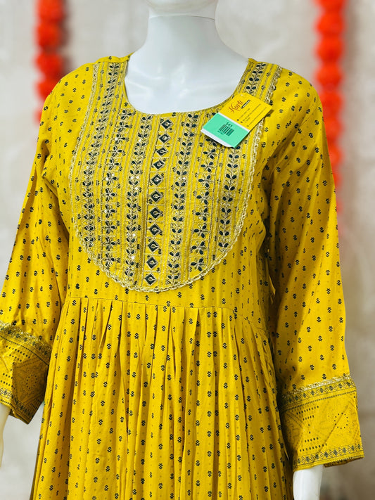 Cotton long kurti