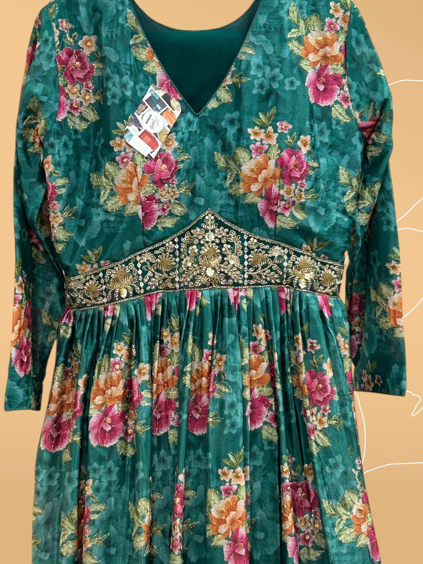 Party wear long gown