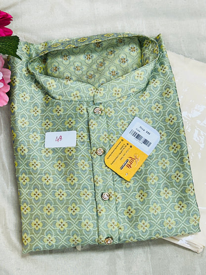 Silk kurta pajama set