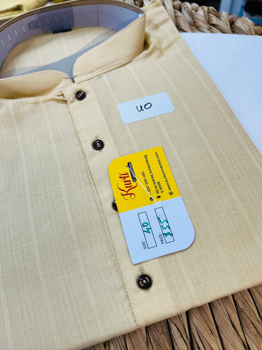 Cotton kurta pajama set