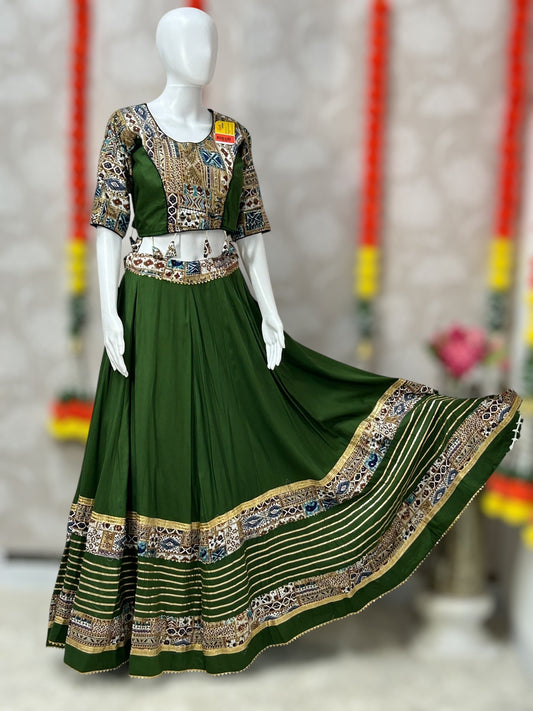 Cotton chaniya choli set