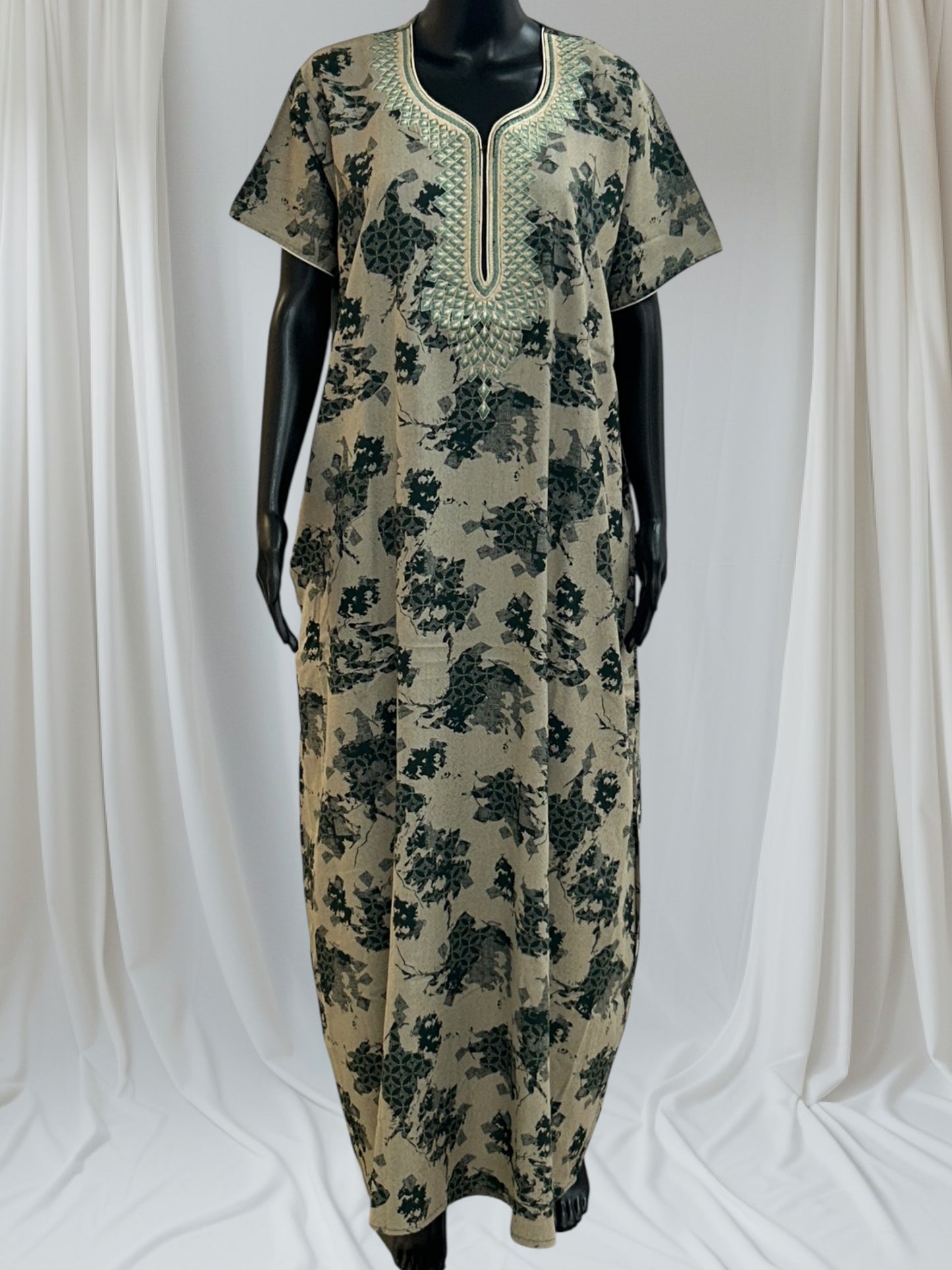 Rayon cotton nighty