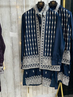 Half jacket kurta set / sherwani
