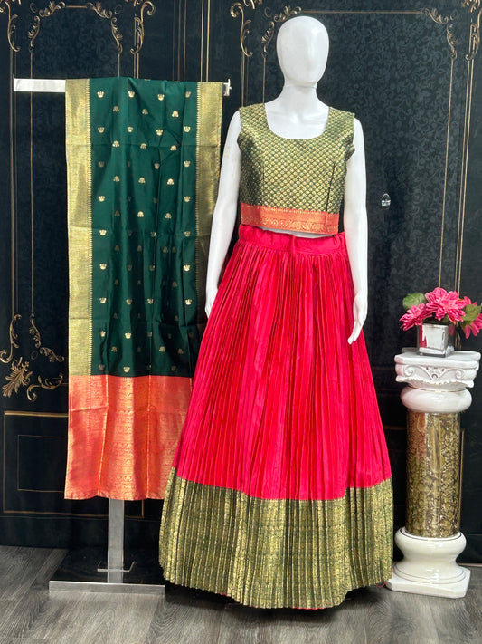 Silk lehenga Choli set