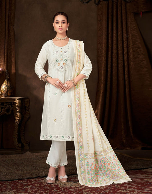 Modal silk Kurti set