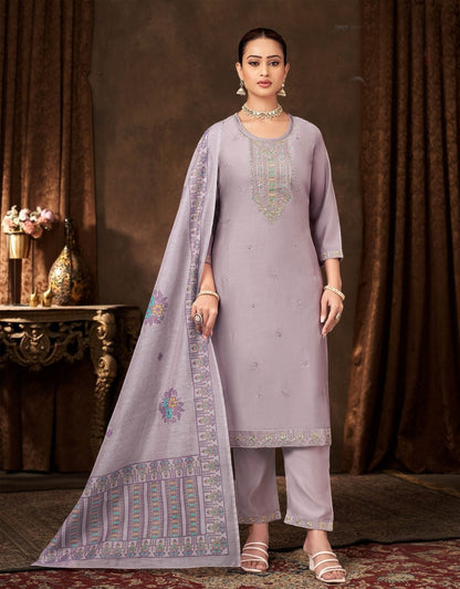 Modal silk Kurti set