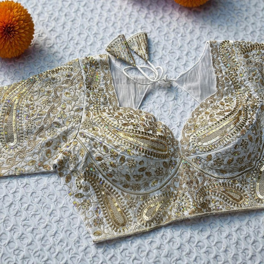 Party wear heavy work blouses