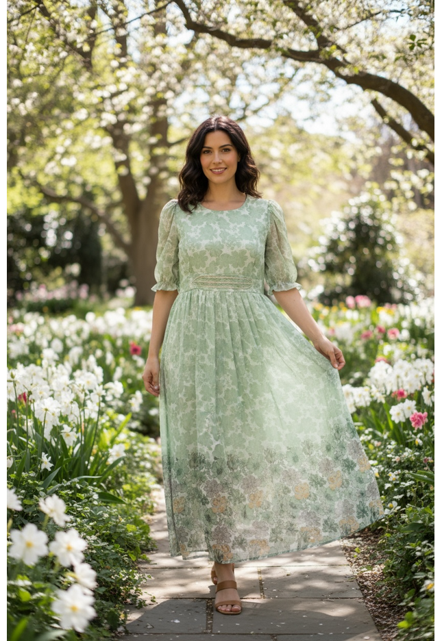 Georgette long kurti