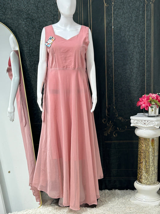Georgette long kurti