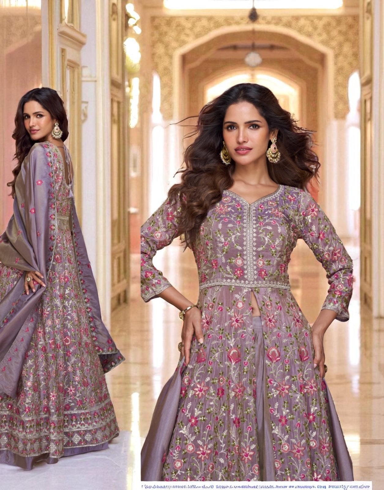 Pragya: party wear long gown