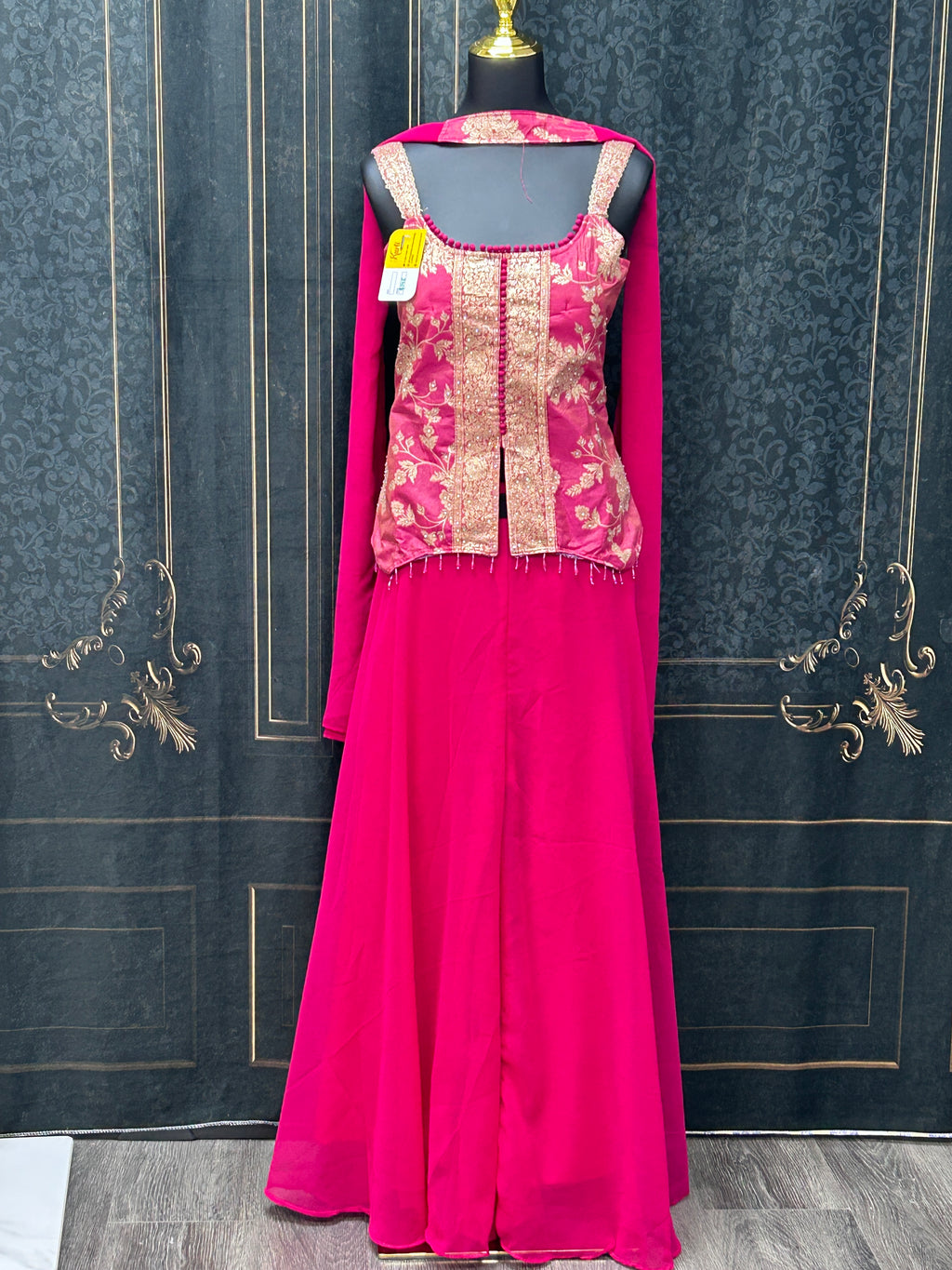 Party wear sharara suit : for wedding guest