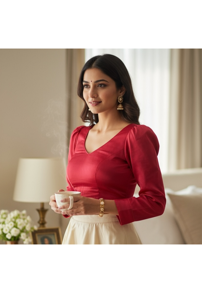 Silk blouses