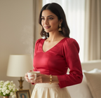 Silk blouses by Kurti Connection USA