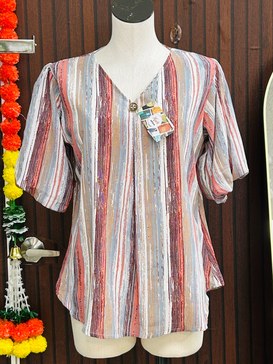 Chiffon kurti top / Tunic