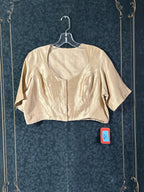 Antique gold blouse - Kurti Connection USA