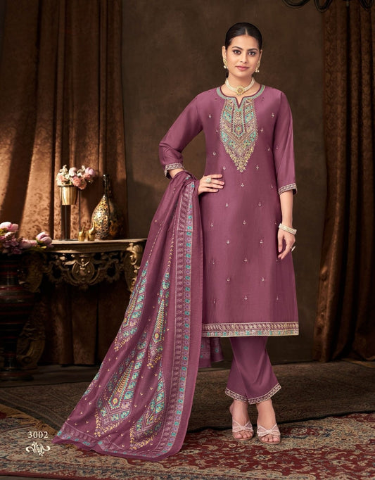 Modal silk Kurti set