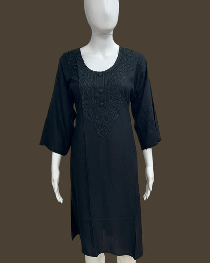 Elegant Embroidered Women Kurti From Kurti Connection USA Ethnic Wear