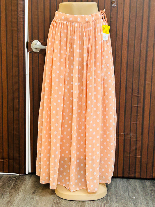 Georgette skirt / lightweight lehenga