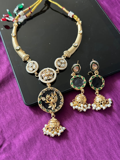 Gold look alike necklace sets