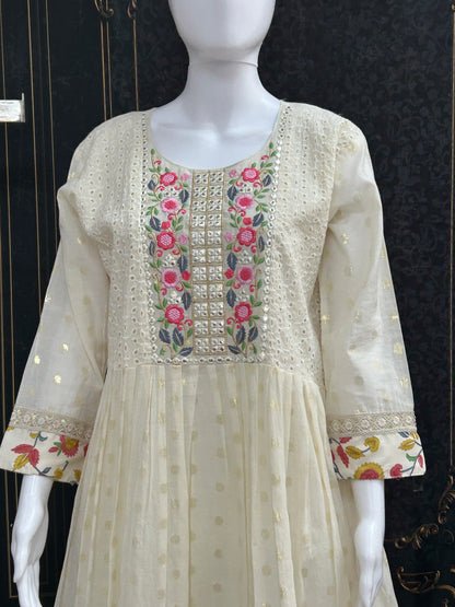 Cotton long kurti