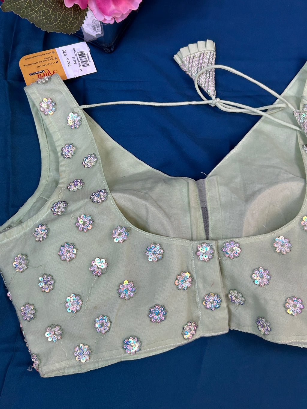 Ready made blouse : light Green