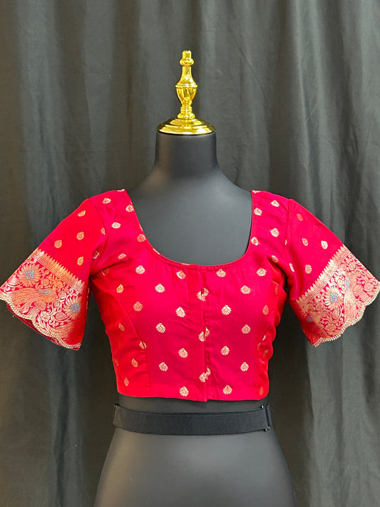 Banarasi silk blouse