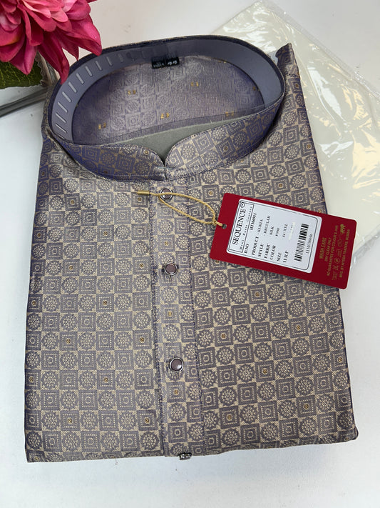 Silk kurta set