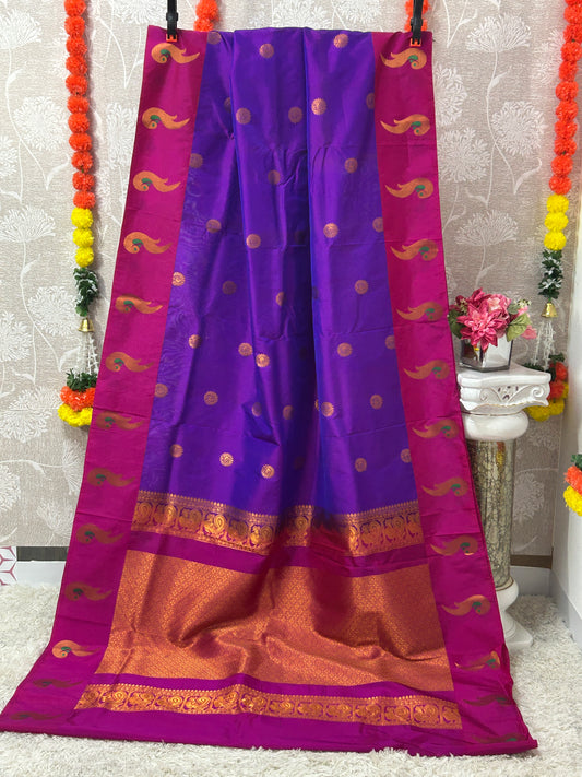 Gadwal silk saree