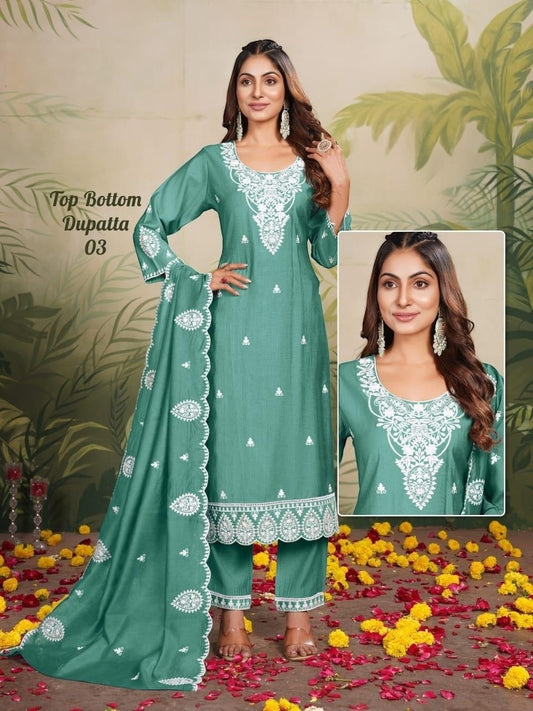 Linen cotton Kurti set