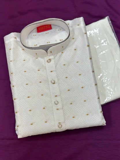 Silk kurta set for boys