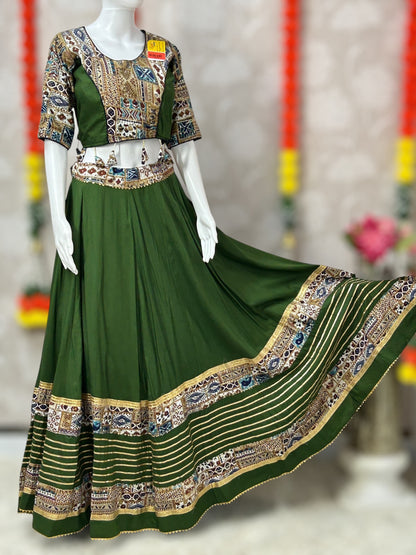 Cotton chaniya choli set