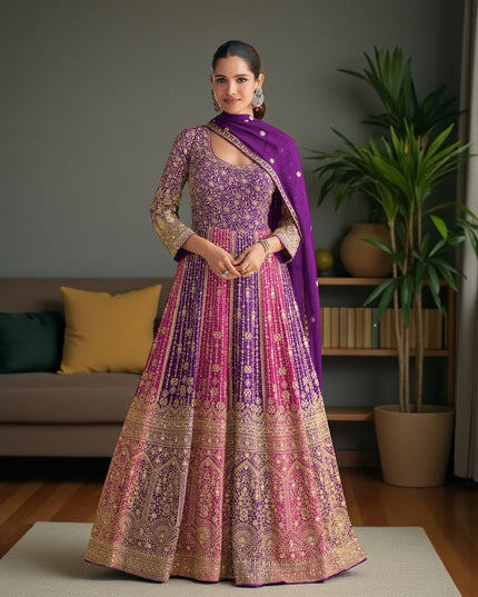 Wedding collection: Rutba : heavy Anarkali suits