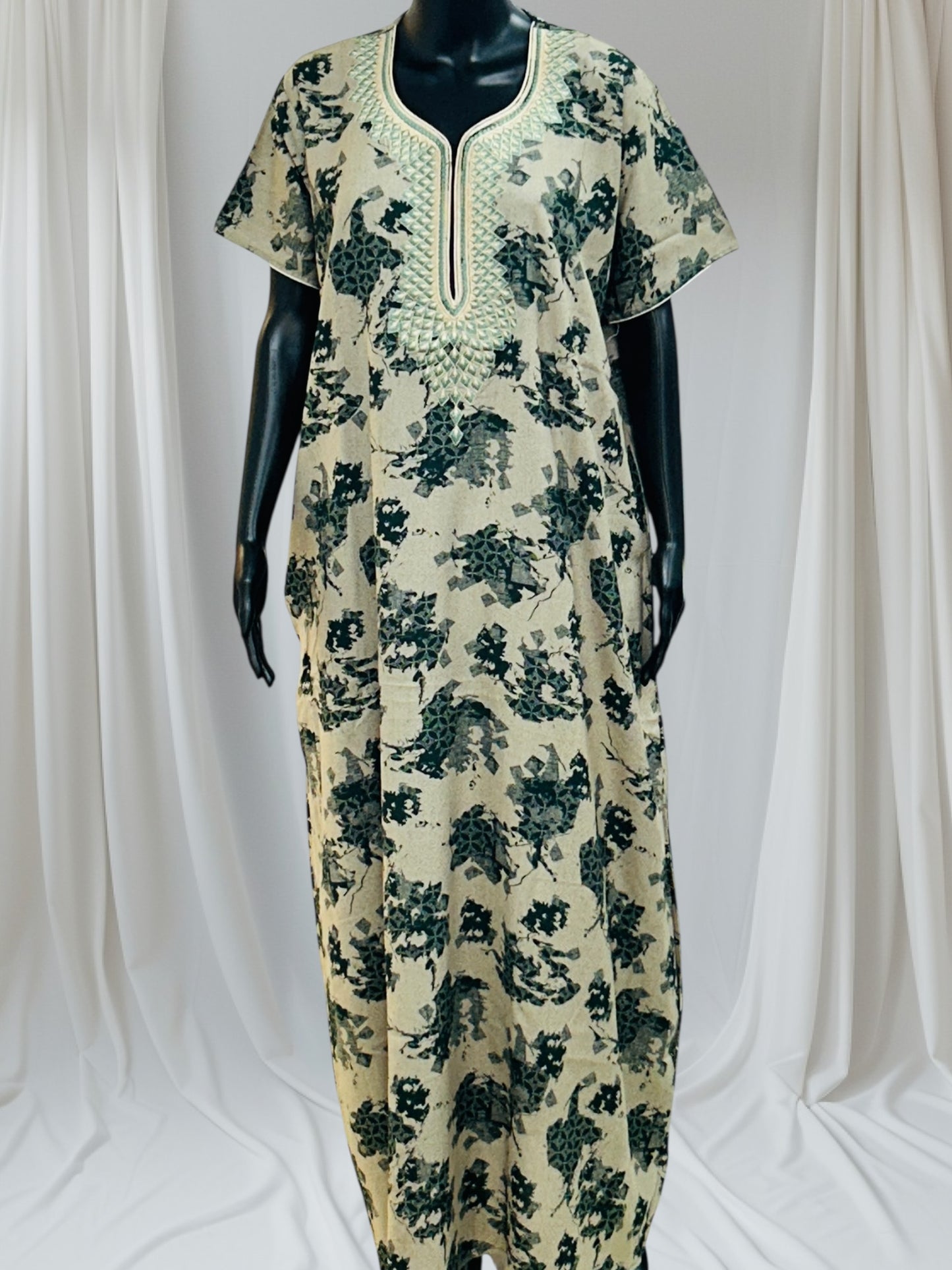 Rayon cotton nighty