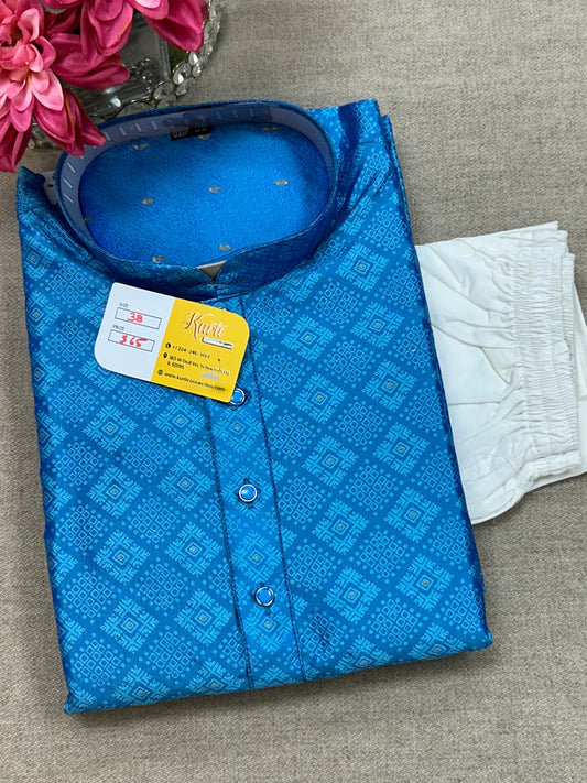 Silk kurta pajama set