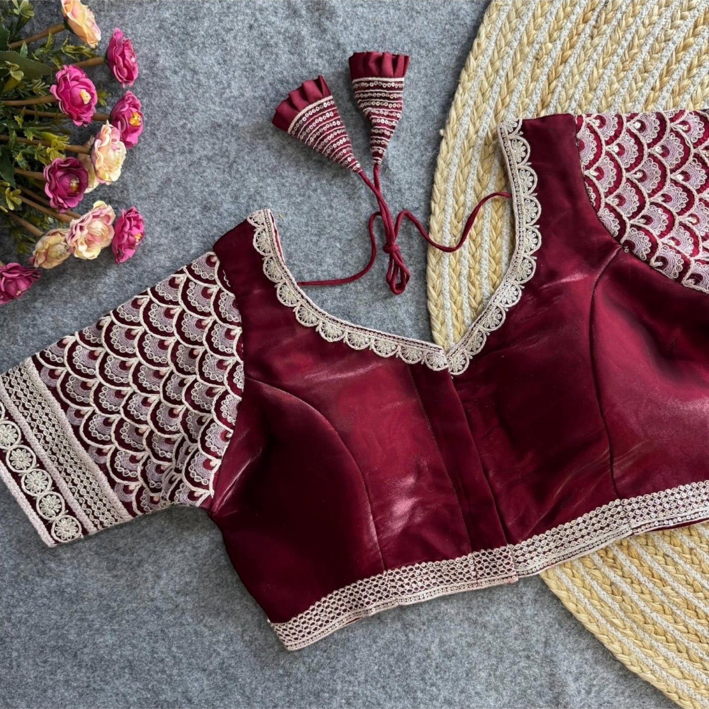 Satin silk  blouses