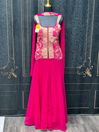 Party wear sharara suit : for wedding guest