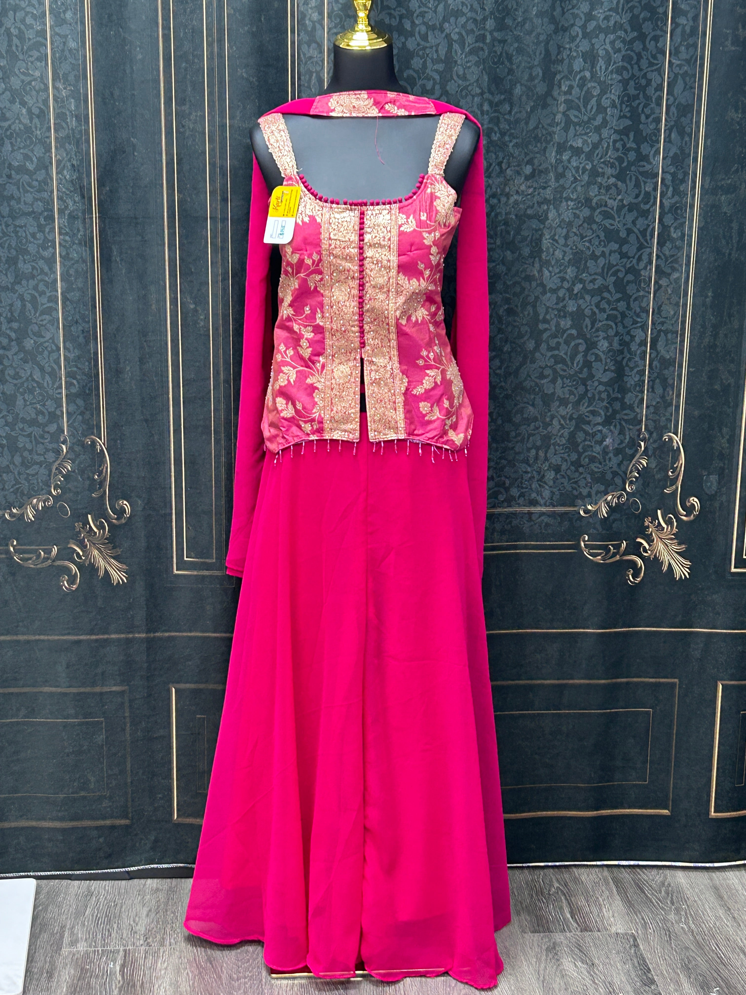 Party wear sharara suit : for wedding guest