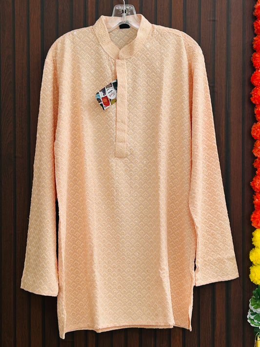Rayon Short kurta for men