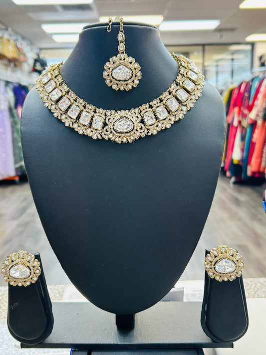 Moissanite jewelry set